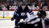 TREVOR HAGAN / THE CANADIAN PRESS
Winnipeg Jets' Patrik Laine (29) waits between plays while facing the Detroit Red Wings during second period NHL hockey action in Winnipeg, Tuesday, Dec. 6.
