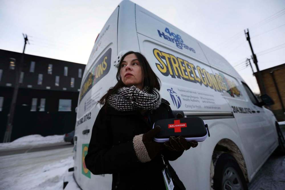 RUTH BONNEVILLE / WINNIPEG FREE PRESS
Shelley Marshall is a clinical nurse specialist at Street Connections