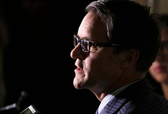 BORIS MINKEVICH / WINNIPEG FREE PRESSFinance Minister Cameron Friesen says there is ‘no one single silver bullet’ to wiping out the deficit.