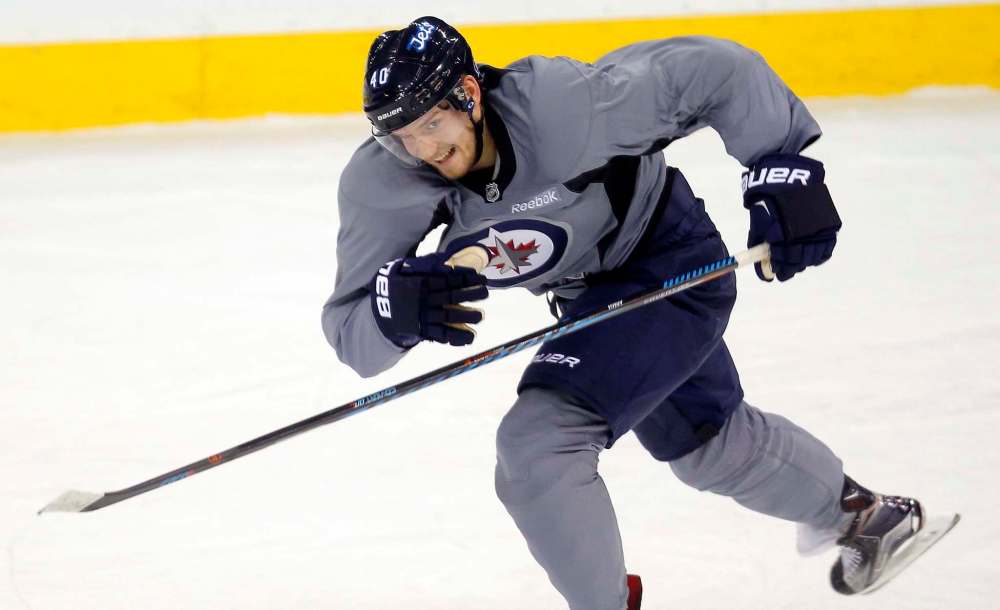 BORIS MINKEVICH / FREE PRESS FILES
Joel Armia will his long-awaited return to the Jets lineup tonight.