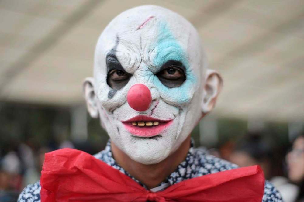 Carlos Tischler / Sipa USA Files
Can we all agree to let the killer clown look die in 2017?