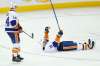 JOHN WOODS / THE CANADIAN PRESS
New York Islanders' Andrew Ladd (16) celebrates his goal against the Winnipeg Jets as Thomas Hickey (14) looks on during the third period.