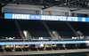 JASON HALSTEAD / WINNIPEG FREE PRESS FILES
Will critical reporters be moved outside the press box (seen above digital sign) at the MTS Centre?