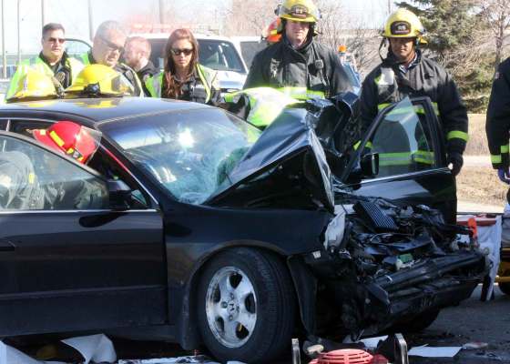 JOE BRYKSA / WINNIPEG FREE PRESS FILESStatistics released by MPI on Wednesday indicate that 2016 was the deadliest year on Manitoba roads since 2006.