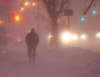 WAYNE GLOWACKI / WINNIPEG FREE PRESS
A pedestrian walks into the strong winds and extreme cold along Main Street Thursday morning.
