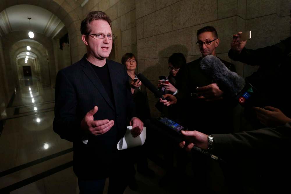 JOHN WOODS / WINNIPEG FREE PRESS
MLA Rob Altemeyer is stepping down as NDP caucus chair.