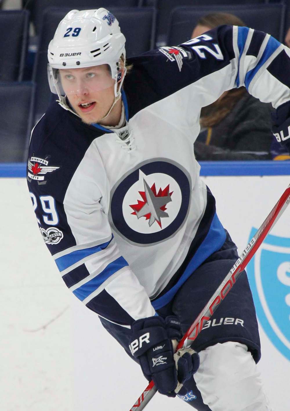 jeffrey barnes / the associated press files
The Jets are 12-2-1 when Patrik Laine scores. Now they need to figure out how to play without him.