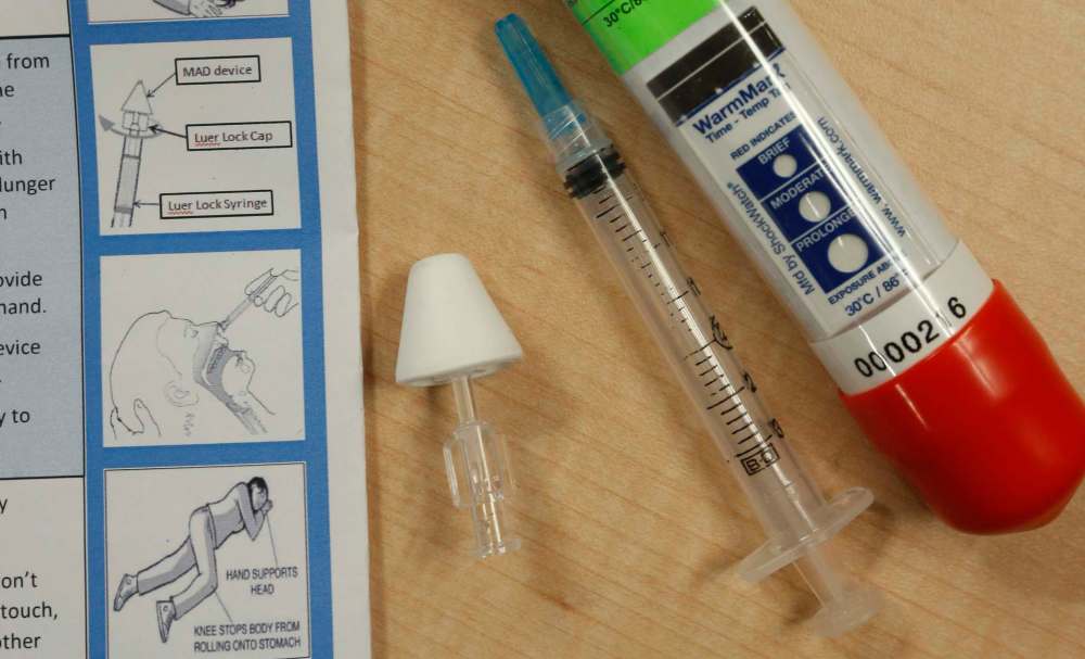 WAYNE GLOWACKI / WINNIPEG FREE PRESS FILES
RCMP say they've used naloxone in a life-saving situation for the first time since they started carrying the opioid antidote.