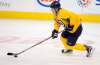 BORIS MINKEVICH / WINNIPEG FREE PRESS
The Winnipeg Jets rookie forward was wearing a yellow non-contact jersey, but took part in a number of drills.