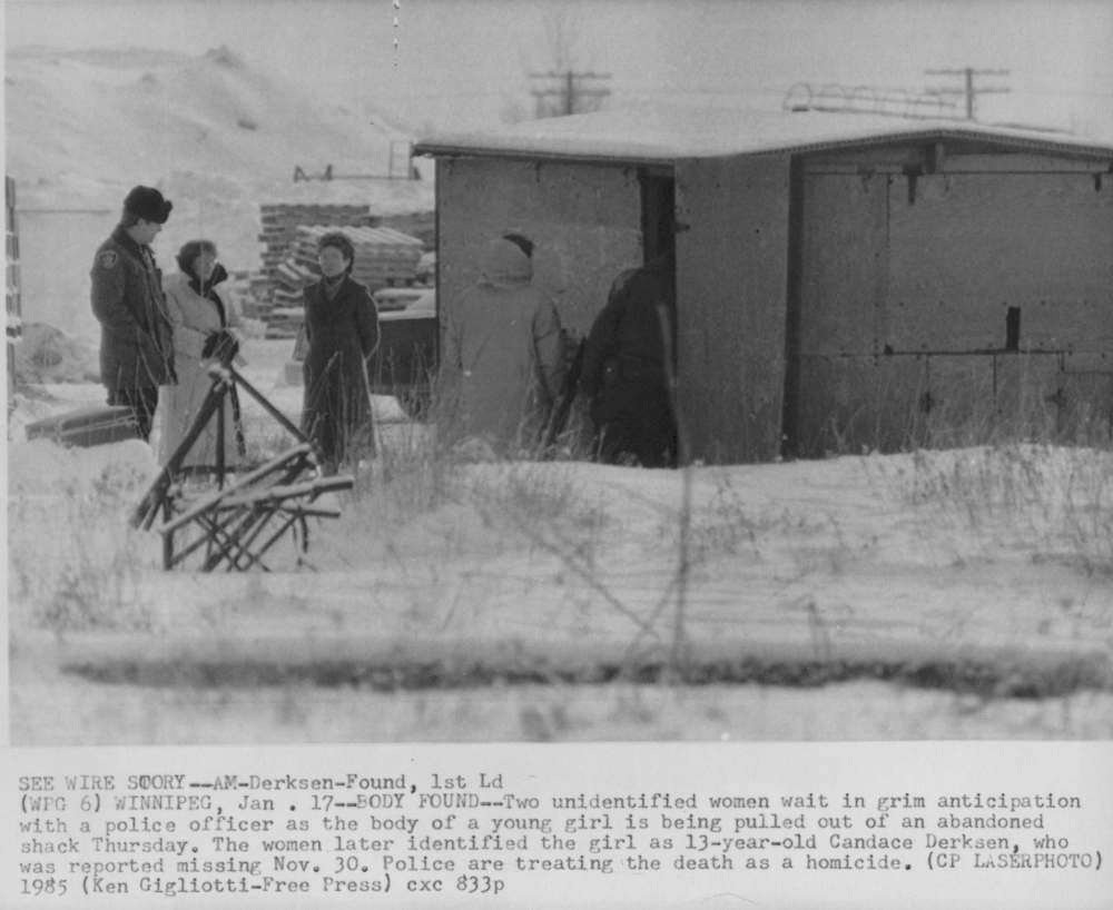 Ken Gigliotti / Winnipeg Free Press Files
The shack where Candace Derksen was found in 1985. The early-morning temperature reached -25 C the day after Derksen was abducted, meaning it’s unlikely she survived her first 24 hours exposed to the cold, court heard Monday.