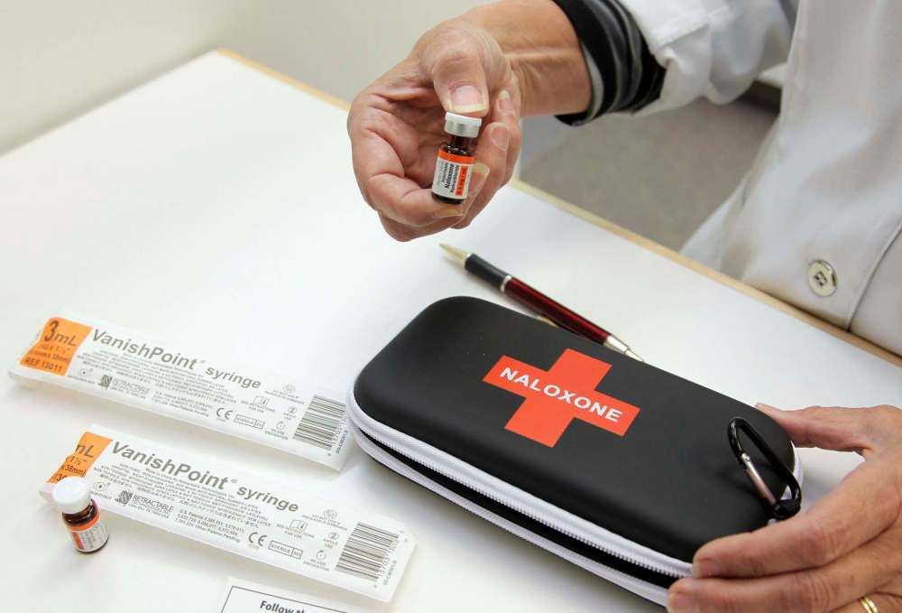 COLIN CORNEAU / THE BRANDON SUN
A Naloxone, the opioid antidote, is becoming increasingly common to help save lives from an overdose from drugs such as fentanyl and carfentanyl.