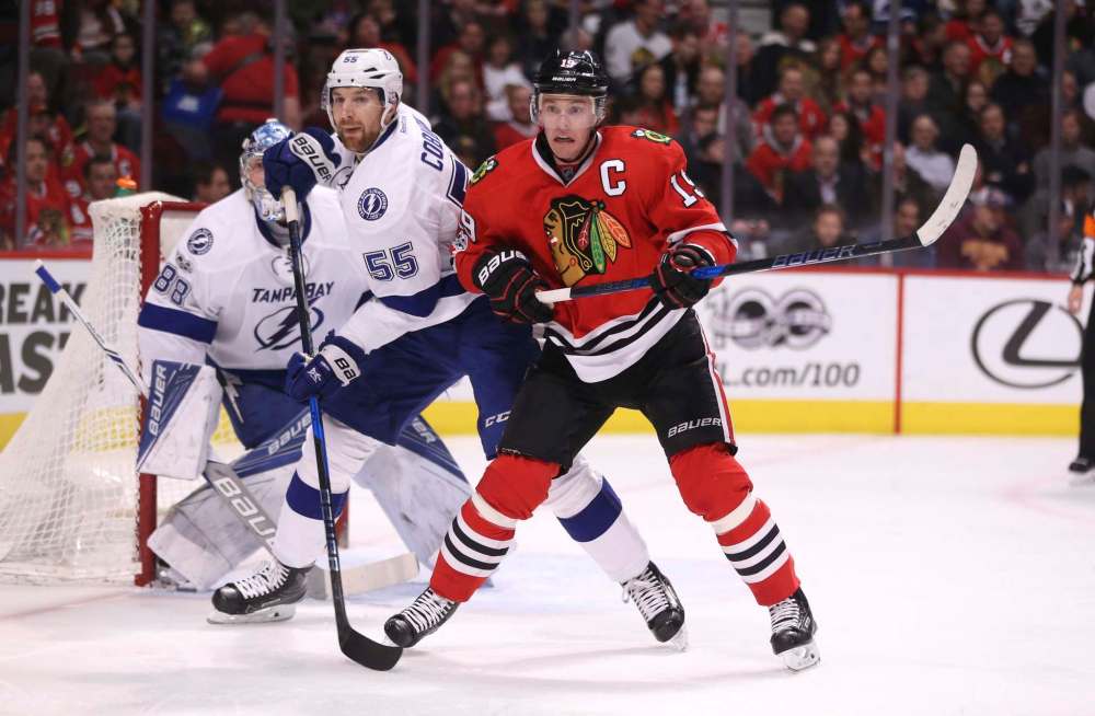 CHRIS SWEDA / CHICAGO TRIBUNE
Chicago Blackhawk's Jonathan Toews will be attending his sixth NHL all-star game this weekend in L.A.