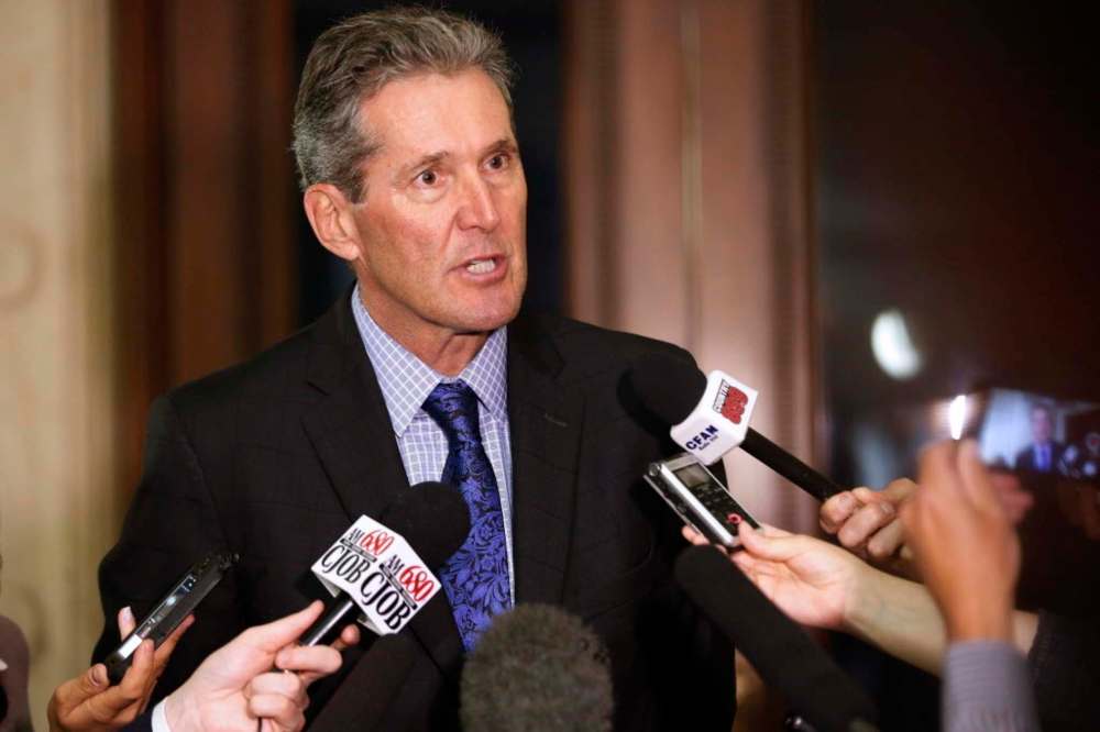 John Woods / Winnipeg Free Press Files
For Premier Brian Pallister, austerity has gone from