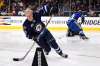 Mark J. Terrill / The Associated Press Files
Winnipeg Jets' Patrik Laine skates against Vancouver Canucks' Bo Horvat during the fastest skater portion of the NHL All-Star Skills Competition last month in Los Angeles.