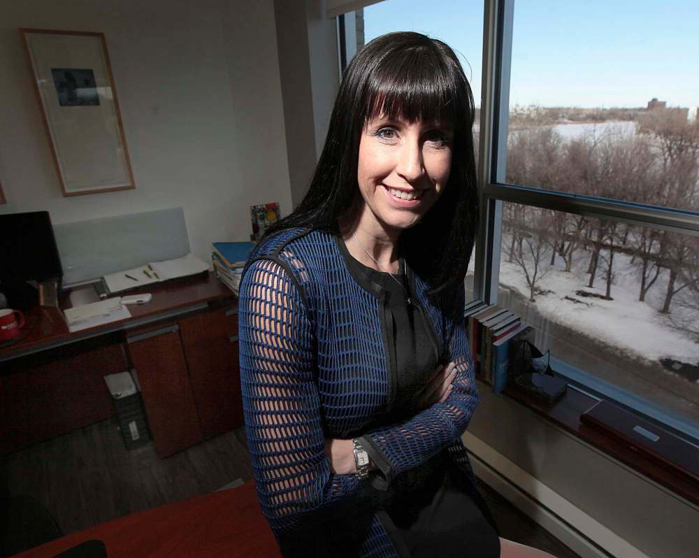 PHIL HOSSACK / FREE PRESS FILES
Dayna Spiring is only the second woman to join the CFL’s board of governors.