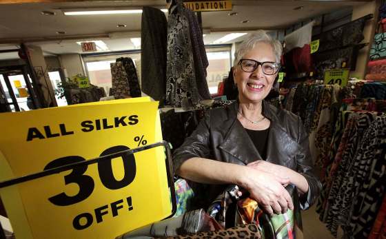PHIL HOSSACK / WINNIPEG FREE PRESSMitchell Fabrics general manager Paula Mitchell: