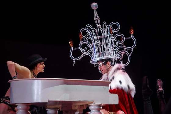 MIKE DEAL / WINNIPEG FREE PRESSDancers with the Alberta Ballet perform in Love Lies Bleeding, a tribute to Sir Elton John at the Centennial Concert Hall.