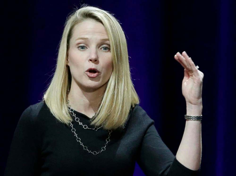 ERIC RISBERG / THE ASSOCIATED PRESS FILES
Yahoo President and CEO Marissa Mayer has agreed to take a major pay cut in light of the security breach that happened under her watch.
