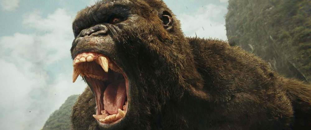 WARNER BROS.
Kong runs into a surveying team in the latest film in the franchise.