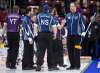 ANDREW VAUGHAN / THE CANADIAN PRESS
Nova Scotia skip Jamie Murphy, right, congratulates his team after defeating Yukon 9-6 in a qualifier to advance to the main draw at the Tim Horton's Brier.
