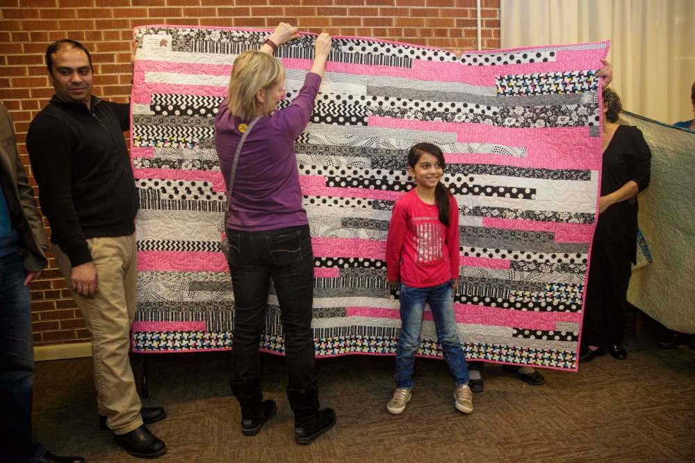 Community blankets with love Winnipeg Free Press