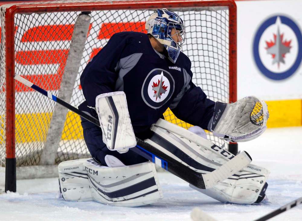 BORIS MINKEVICH / WINNIPEG FREE PRESS FILES
Ondrej Pavelec has not played since Feb. 7.