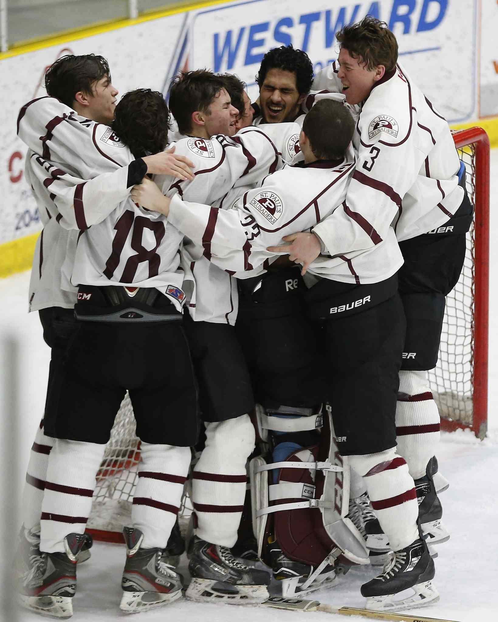 St. Paul’s repeat as high school hockey champs – Winnipeg Free Press