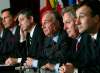 RYAN REMIORZ / THE CANADIAN PRESS FILEs
Former prime minister Paul Martin (centre) is flanked by former premiers Dalton McGuinty (from left), Pat Binns, Jean Charest and Bernard Lord, after a first ministers meeting in 2004 that led to the health accord.