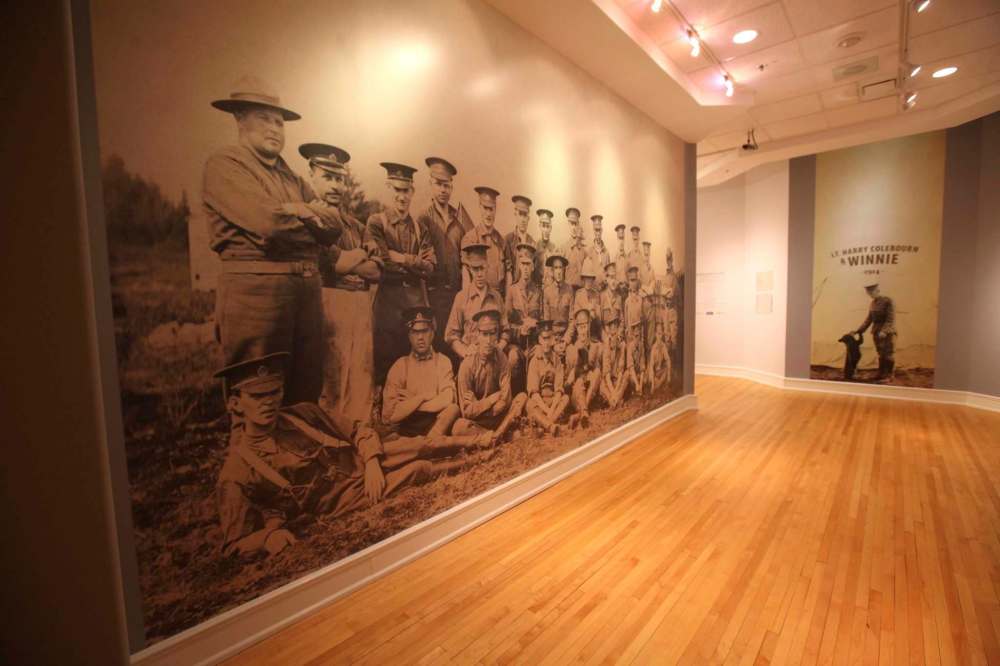 RUTH BONNEVILLE / WINNIPEG FREE PRESS
The second floor is home to the Winnie the Pooh Gallery.