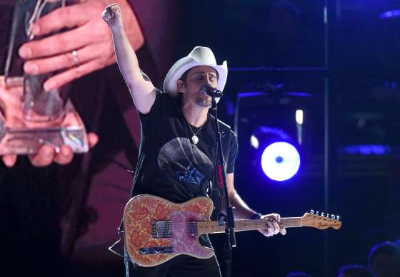 Brad Paisley returns to Winnipeg with an Aug. 20. (Charles Sykes / Invision / The Associated Press files)