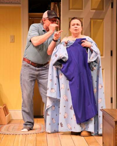 Robb Paterson (left) and Mariam Bernstein (Leif Norman photo)
