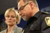 RUTH BONNEVILLE / WINNIPEG FREE PRESS
Winnipeg police spokesman Const. Rob Carver and Signy Arnason, director of Cybertip.ca, announce Greg Alan Jamieson is back in police custody.