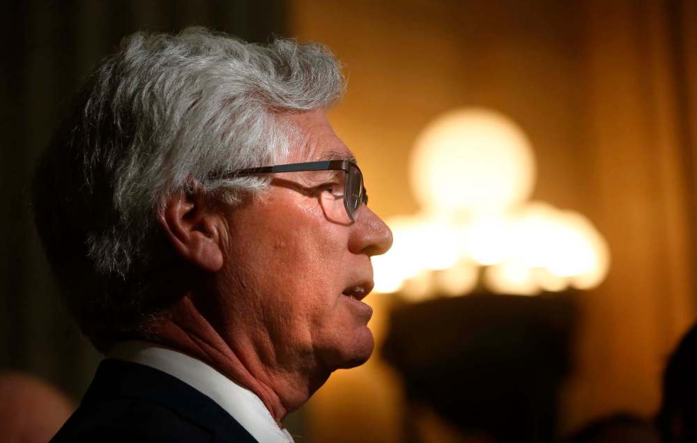 WAYNE GLOWACKI / WINNIPEG FREE PRESS
Jim Carr, Manitoba’s only federal cabinet minister, says the Factory of the Future is ‘a go.’