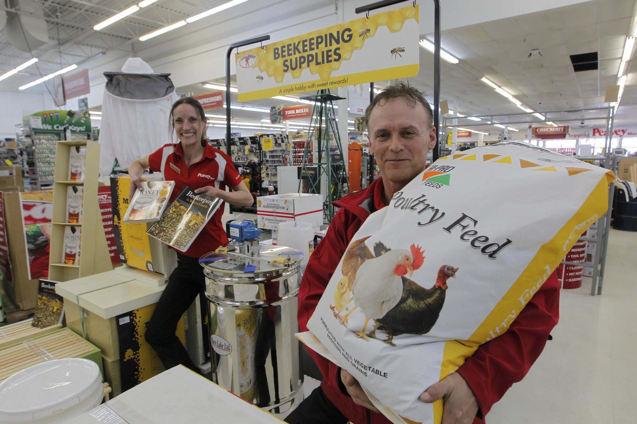 Get your birds and bees at Peavey Mart Winnipeg Free Press