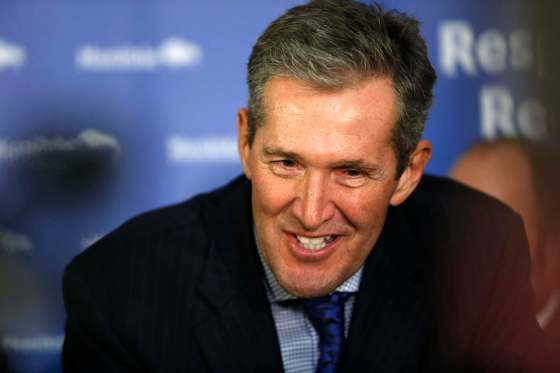 WAYNE GLOWACKI / WINNIPEG FREE PRESS FILESPremier Brian Pallister has a lot to smile about when it comes to his party's financial picture.