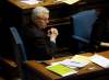 BORIS MINKEVICH / WINNIPEG FREE PRESS
Greg Selinger keeps a low profile at the Manitoba legislature Wednesday.