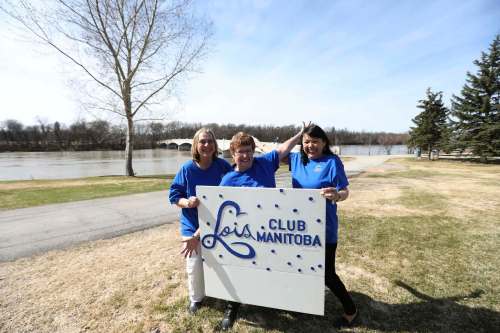 RUTH BONNEVILLE / WINNIPEG FREE PRESS
If your name is Lois, you too can be a member of the Manitoba chapter of the Lois Club, along with (from left) Lois Kowalski, Lois Howard and Lois Kruse.