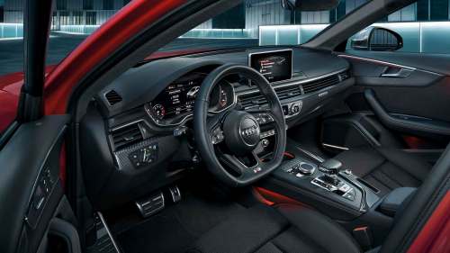 Audi 
The swank Audi S4 will fit in perfectly at Audi Winnipeg&rsquo;s new temporary store in the Outlet Collection Winnipeg mall.