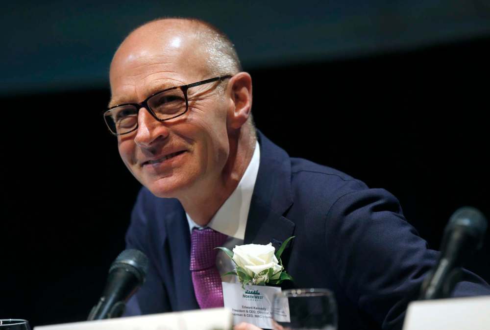 WAYNE GLOWACKI / WINNIPEG FREE PRESS
Edward Kennedy, CEO at the North West Company annual general meeting in June.