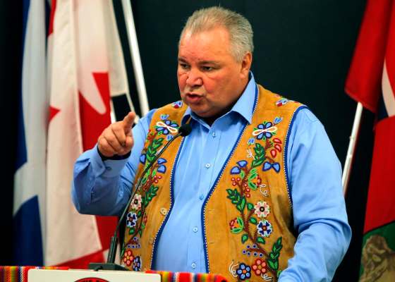 BORIS MINKEVICH / WINNIPEG FREE PRESSManitoba Metis Federation president David Chartrand