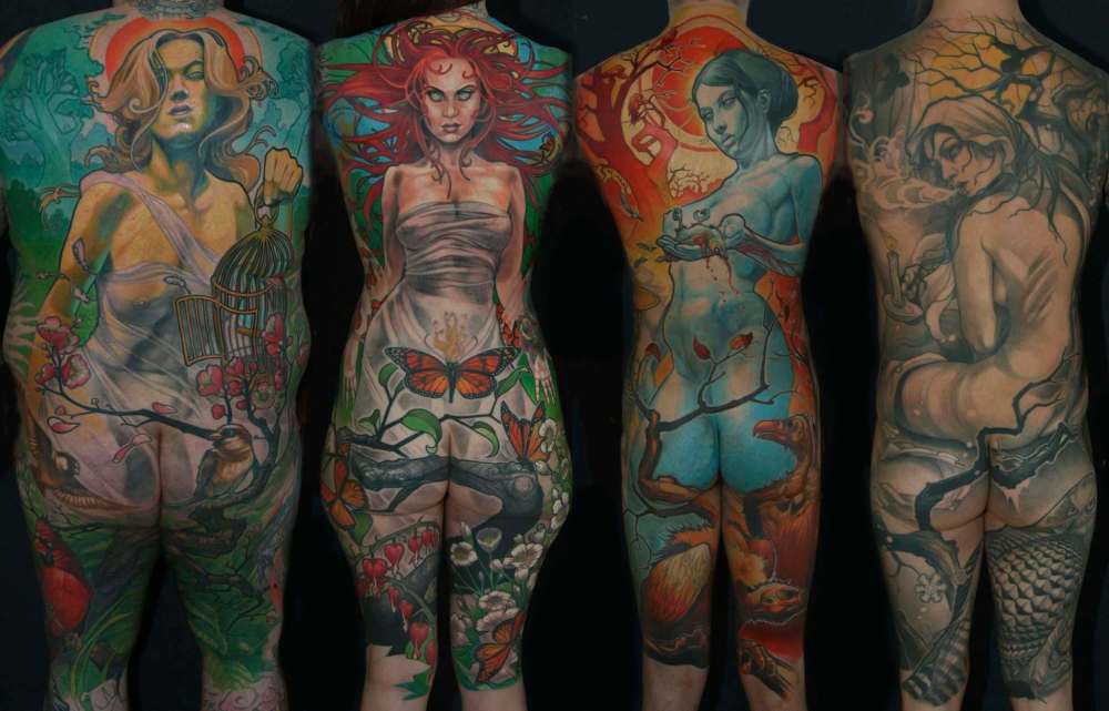 Steve Moore tattoos.