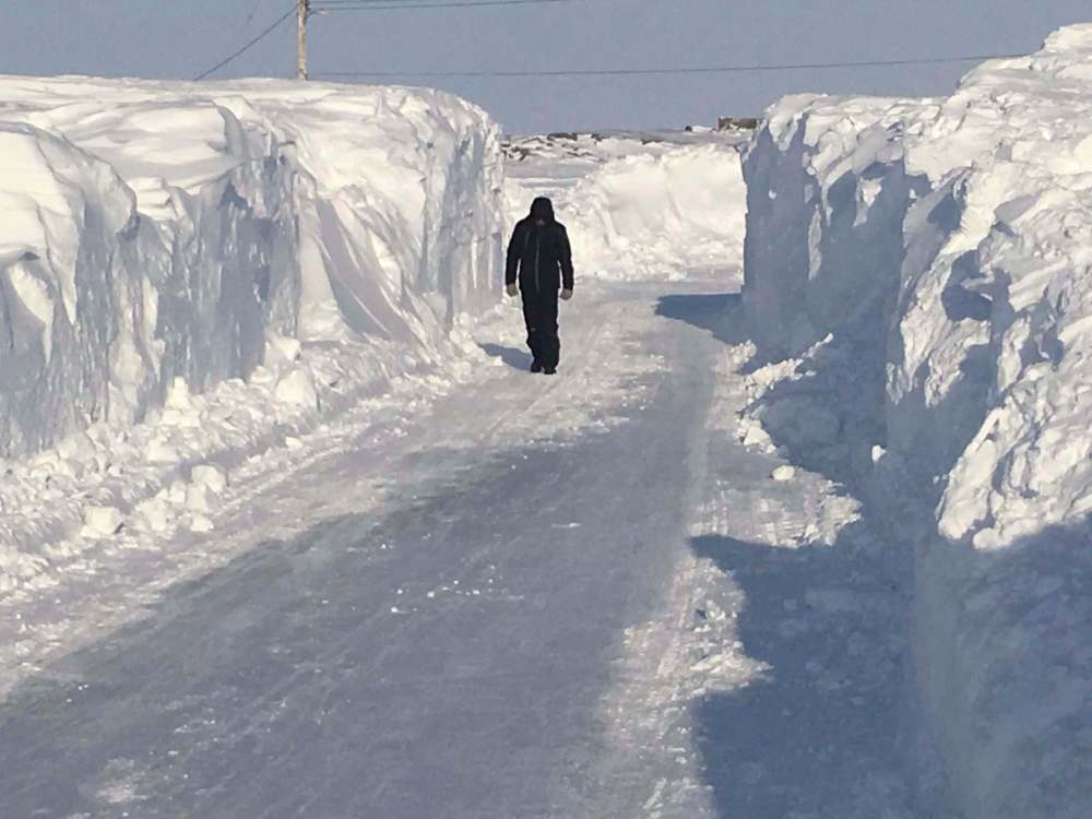 Shane Hutchins / The Canadian Press Files
Churchill was hit with 60 centimetres of snow in March, leading to spring flooding and rail transportation problems.
