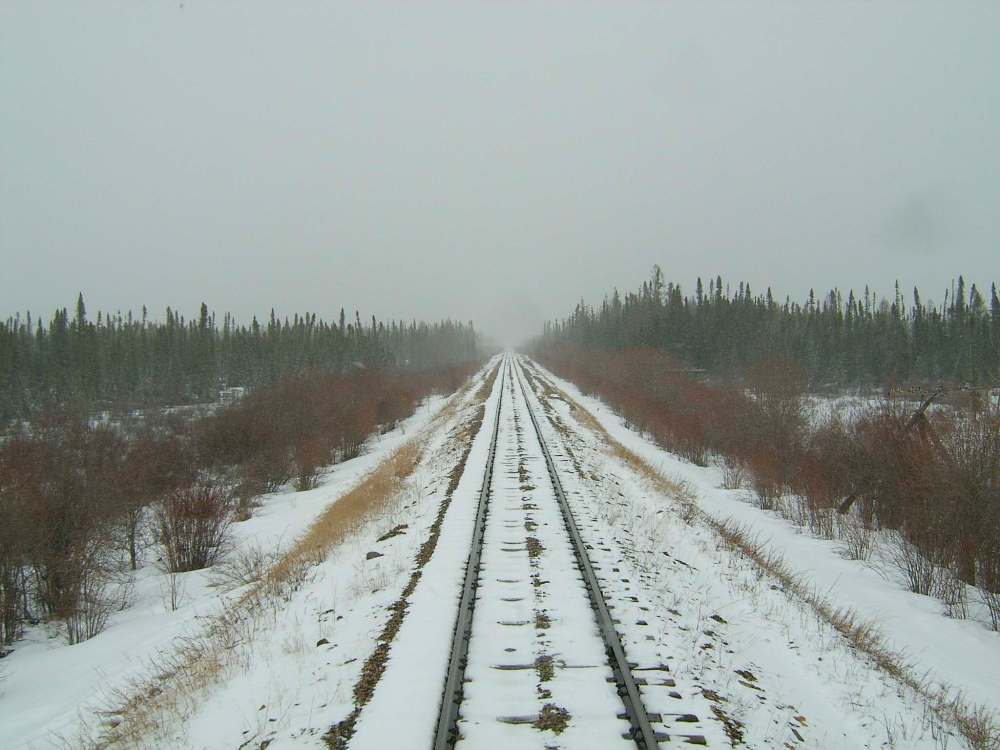 WINNIPEG FREE PRESS FILES
The rail service between Thompson and Churchill has been shut down, temporarily, due to flood damage and Omnitrax has yet to provide a date for when the service will be running again.