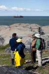 SUPPLIED
Paul Ratson who owns and operates Nature 1st Tours in Churchill leads a tour group from Scotland last summer. He’s still in shock about rail service to Churchill being suspended.