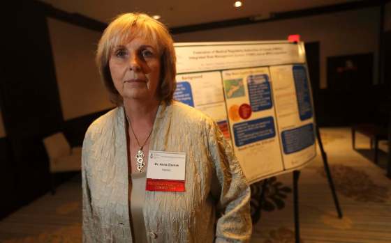 TREVOR HAGAN / WINNIPEG FREE PRESSDr. Anna Ziomek, president of the Federation of Medical Regulatory Authorities of Canada, says there aren’t enough treatment centres to help the growing number of patients who are addicted to opioids.