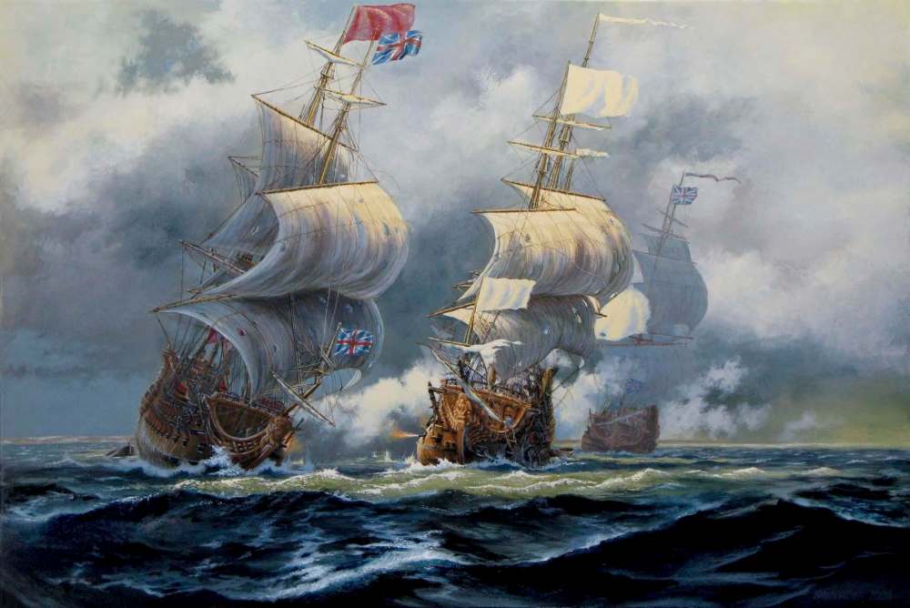 Fara Heim Foundation
Battle of Hudson Bay 1697, painted by Peter Rindlisbacher.