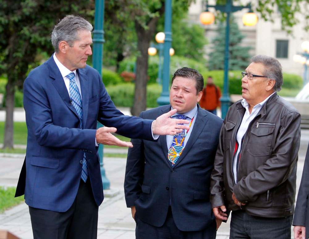 Pallister pedalling, but indigenous leaders say he’s not getting