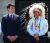 Sean Kilpatrick / The Canadian Press
Justin Trudeau and Perry Bellegarde celebrate National Aboriginal Day.