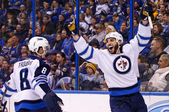(AP Photo/Billy Hurst)The Vegas Golden Knights threw Jets fans a curveball and selected Chris Thorburn in the NHL expansion draft Wednesday.