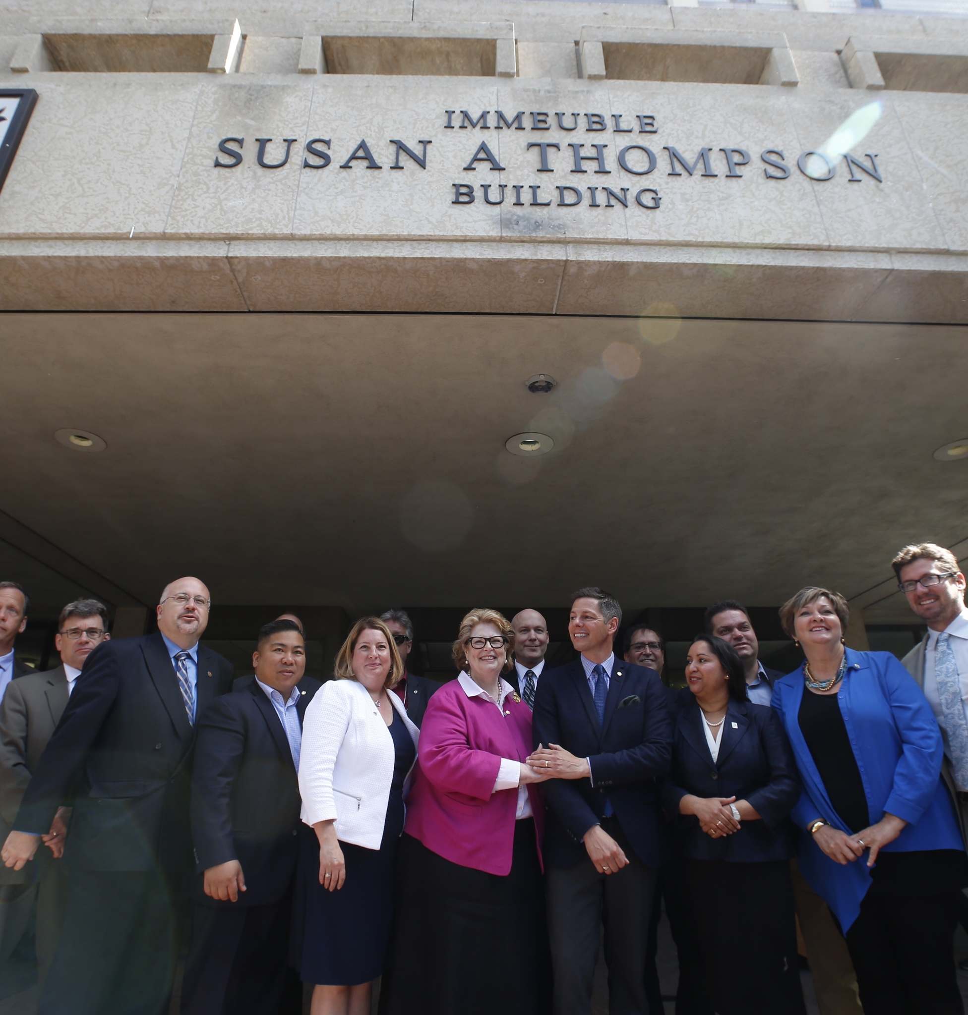 Thompson broke glass ceiling at city hall, building now bears her name